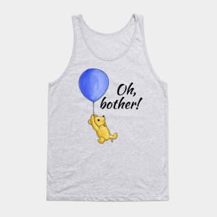 Oh, bother! - Winnie The Pooh and the balloon Tank Top